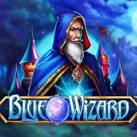 Blue Wizard slot logo by Quickspin at Jackpot CasinoBlue Wizard