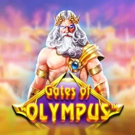 Gates of Olympus slot logo by Pragmatic Play at Jackpot CasinoGates of Olympus
